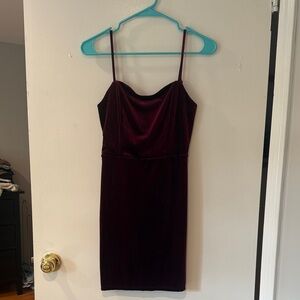 Urban Outfitters Deep Red Mini Dress
